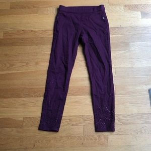 Purple Jeggings